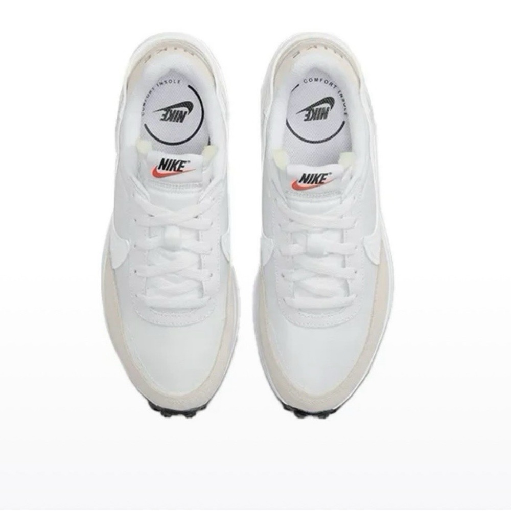 Nike Waffle Debut White Grey Women’s Shoes DH9523-100 No Lid - Picture 6 of 9